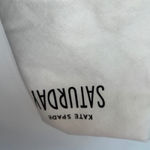 Kate Spade Saturday Orange Canvas Leather Top Handle Satchel Bag Crossbody Strap Photo 9