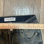 Ashley Mason Embellished Distressed Hem Flare Jeans - Studded Denim Boho‎ Y2K Style sz 1/25 Photo 5