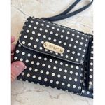 Relic Black & White Polka Dot Wristlet Clutch Photo 4