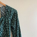 Charlie Holiday Leopard Print Long Sleeve Square Neck Romper 4 Photo 4