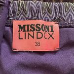 Missoni Lindex purple pattern midi skirt size 38 Photo 4