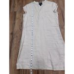 Cynthia Rowley  100% Linen Beige Embroidered Tunic Dress Boho Resort Size 4 Photo 6