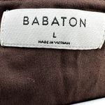 Aritzia Babaton Contour Racerback Tank Bodysuit Scoop Neck Stretch Thong Brown L Photo 3