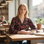Unique Vintage Black Red Rose Floral Print Long Sleeve Collared Button Shirt XL Photo 1