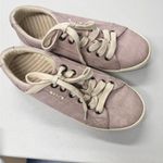Taos Pink Canvas Lace Up Sneakers Womens 8 Comfort Shoes Casual Beachy Flats Photo 1