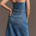Pilcro Anthropologie  The Madi Front-Slit Denim Dress Photo 1