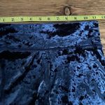 Aerie  Crushed Velvet Leggings Navy Sport Stripe Size Small Photo 3