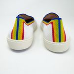 Rothy's Limited Edition White Rainbow Pride  Sneaker Shoe 10 Photo 2