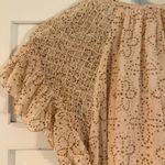 Cleobella  Odelia cotton ruffle beige printed boho dress small Photo 9