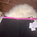 Lena Gabrielle black side gold button dress culottes sz 10 Photo 5