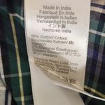 J.Crew Blue and Green Plaid Button-up Shirt Size Medium Blue Plaid Shirt Photo 7