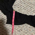 White Fox Boutique NWT  Sheer Perfection Long Sleeve Crop Corset Black Size Small Photo 10