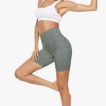 Amazon Persit Women's High Waist Print Workout Yoga Tummy Control Athletic Shorts Photo 0