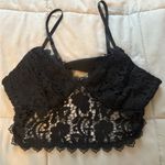 SheIn NWOT  Black Lace Tank Top Crop Top Size 2X Photo 2