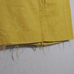 G1 Goods Paper Twill Yellow Novelty Star Print Skirt Cotton Size 0 Photo 2