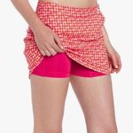 Columbia PFG Skort Size 10 Armadale Omni Freeze Orange Pink Novelty Fish Print Photo 1