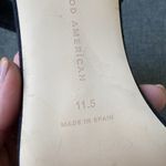 Good American Size 11.5 Black Terry Slip On High Heel Sandals Mule Open Toe Photo 11