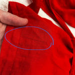 ZARA Basic Orange Red Half Zip Fall Linen Military Style Jacket Women’s XL FLAW Photo 13