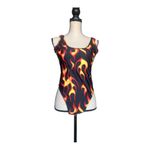 American Vintage Flame One Piece Women's Swimsuit Size L Photo 3