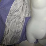 Coldwater Creek Lilac Linen Open Front Blazer Jacket Size 8 Photo 4