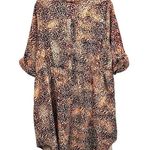 Pure Energy Tunic Dress Womens 3 (3X) Used Animal Print Photo 1