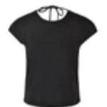 Tiger Mist Black Tie Top Photo 0