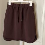 Lululemon  On The Fly Skirt *21" Sz 2 Black Satin Photo 4