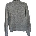 Gray & White Snowflake Winter Design Knit Sweater Top Women’s Size Small Shirt! Photo 1