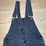 Free People Torn Up Jumper Black Gray Overall Mini Skirt Distressed Woman’s 2 Photo 8