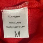 Boutique Red Hearts Novelty Sleep Satin Cami Sleeveless Top NWT Size M Photo 7