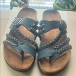 Cliffs by WHITE MOUNTAIN Blue and Brown Sandals Size 8.5 Photo 0