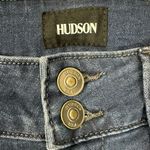 Hudson Jeans Hudson Flap Jeans 24 Collin Skinny Ankle NWT Jet Wash Raw Hem Fray Photo 9