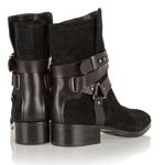Pour La Victoire Riley suede moto boots in black sz 7 Photo 1