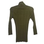 Love by Design  Martini Olive Green Turtle Neck Snug Fit Size L Photo 1