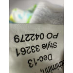 Lilly Pulitzer Hoodie Womens XL Blue Green Print Quarter Zip Popover Style 33261 Photo 4