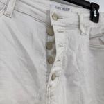 Judy Blue  Not Too Salty High Rise Wide Leg Cropped Jeans in white plus size 16W Photo 2