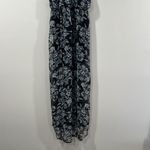 Lush Clothing Women's Lush Black Floral Maxi Summon Slip Dress Size Small EUC Photo 5