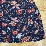 Old Navy  Halter Maxi Dress Womans Large Blue Sleeveless Floral Vacation Cottage Photo 8