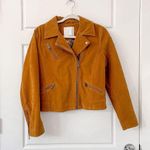 Anthropologie ett:twa Vegan Leather Suede Jacket Photo 3