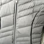 Spyder [] Gray Timeless Long Down Filled Hooded Puffer Jacket Winter Coat Small S Photo 6