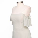 Jenny Yoo  -  Bridesmaid Elsie Off The Shoulder Flutter Sleeve Chiffon Dress Photo 12