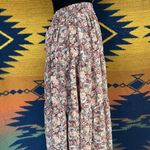 Vintage Neo Nostalgia Rayon Maxi Floral Skirt. Lined. Elastic Waist. Size Small. Multiple Photo 6