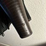 Diane Von Furstenberg  black fringe trim high heel riding boots Photo 11