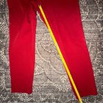 Ralph Lauren Lauren  Women’s Size 14 Red Cotton Twill Trousers Pants Photo 8