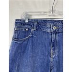 Banana Republic New  Wide Leg Crop Jeans Sz 10 Denim Blue Stretch Low‎ Rise Photo 4