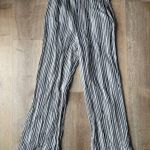 Show Me Your Mumu  Striped boho Linen Blend High Waist Wide Leg Pants | Size S Photo 1