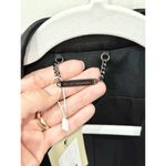 Elie Tahari Long Sleeve Open Front Tuxedo Crop Blazer Jacket Black Women Size 6 Photo 4