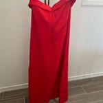 Altar'd State Red Strapless Maxi Dress Photo 5