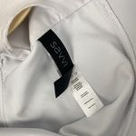 Savvi White 1 Shoulder Cropped Athletic Sport Bra Top NEW S Photo 3