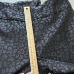 Soft Surroundings  Womens Black Leopard Print Legging Ankle Pants Size S Photo 7